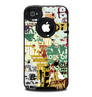 The Torn Magazine Collage Skin for the iPhone 4-4s OtterBox Commuter Case