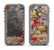 The Torn Newspaper Letter Collage V2 Apple iPhone 5c LifeProof Nuud Case Skin Set