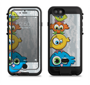 The Tower of Highlighted Cartoon Birds Apple iPhone 6/6s LifeProof Fre POWER Case Skin Set