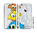The Tower of Highlighted Cartoon Birds Sectioned Skin Series for the Apple iPhone 6s Plus