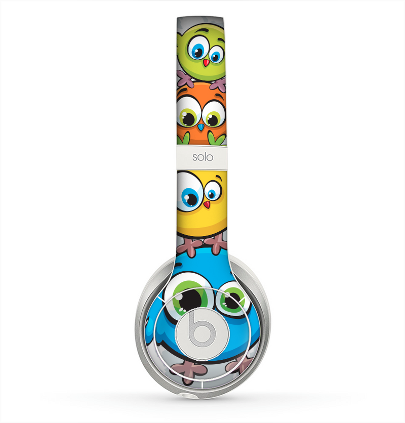 The Tower of Highlighted Cartoon Birds Skin for the Beats by Dre Solo 2 Headphones