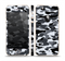 The Traditional Black & White Camo Skin Set for the Apple iPhone 5s