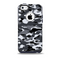 The Traditional Black & White Camo Skin for the iPhone 5c OtterBox Commuter Case
