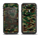 The Traditional Camouflage Apple iPhone 6/6s LifeProof Fre Case Skin Set