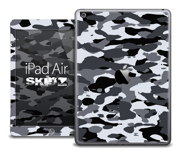The Traditional Camouflage BW Skin for the iPad Air