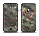 The Traditional Camouflage Fabric Pattern Apple iPhone 6/6s LifeProof Fre Case Skin Set
