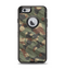 The Traditional Camouflage Fabric Pattern Apple iPhone 6 Otterbox Defender Case Skin Set