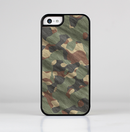 The Traditional Camouflage Fabric Pattern Skin-Sert for the Apple iPhone 5c Skin-Sert Case