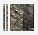 The Traditional Camouflage Fabric Pattern Skin for the Apple iPhone 6