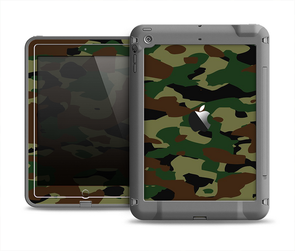 The Traditional Camouflage Apple iPad Mini LifeProof Fre Case Skin Set