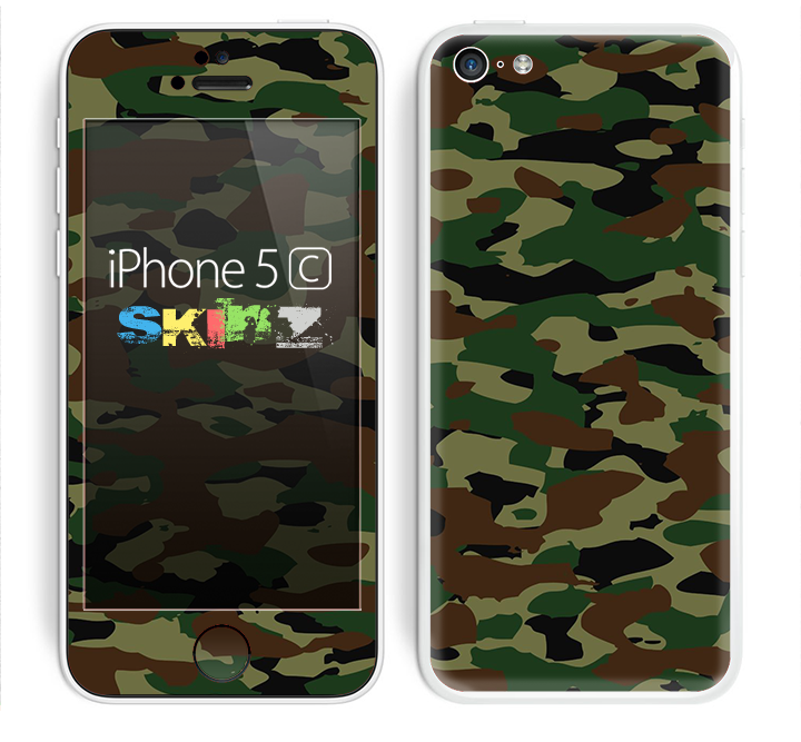The Traditional Camouflage Skin for the Apple iPhone 5c