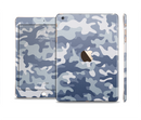 The Traditional Snow Camouflage Full Body Skin Set for the Apple iPad Mini 3