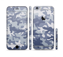 The Traditional Snow Camouflage Sectioned Skin Series for the Apple iPhone 6s Plus