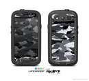 The Traditonal Snow Camo Vector Skin For The Samsung Galaxy S3 LifeProof Case