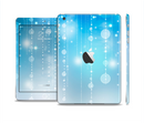 The Translucent Blue & White Jewels Skin Set for the Apple iPad Mini 4