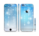 The Translucent Blue & White Jewels Sectioned Skin Series for the Apple iPhone 6s Plus