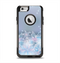 The Translucent Glowing Blue Flowers Apple iPhone 6 Otterbox Commuter Case Skin Set
