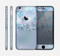 The Translucent Glowing Blue Flowers Skin for the Apple iPhone 6