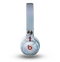 The Translucent Glowing Blue Flowers Skin for the Beats by Dre Mixr Headphones