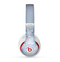 The Translucent Glowing Blue Flowers Skin for the Beats by Dre Studio (2013+ Version) Headphones
