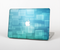 The Transparent Green & Blue 3D Squares Skin Set for the Apple MacBook Pro 15" with Retina Display