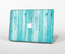 The Trendy Blue Abstract Wood Planks Skin Set for the Apple MacBook Pro 15" with Retina Display