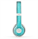 The Trendy Blue Abstract Wood Planks Skin for the Beats by Dre Solo 2 Headphones