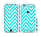 The Trendy Blue Sharp Chevron Pattern Sectioned Skin Series for the Apple iPhone 6 Plus