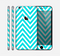The Trendy Blue Sharp Chevron Pattern Skin for the Apple iPhone 6 Plus
