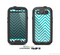 The Trendy Blue & White Sharp Chevron Pattern Skin For The Samsung Galaxy S3 LifeProof Case