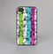 The Trendy Colored Striped Abstract Cube Pattern Skin-Sert for the Apple iPhone 4-4s Skin-Sert Case