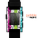 The Trendy Colored Striped Abstract Cube Pattern Skin for the Pebble SmartWatch