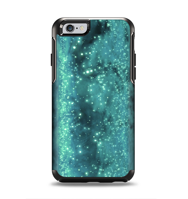 The Trendy Green Space Surface Apple iPhone 6 Otterbox Symmetry Case Skin Set