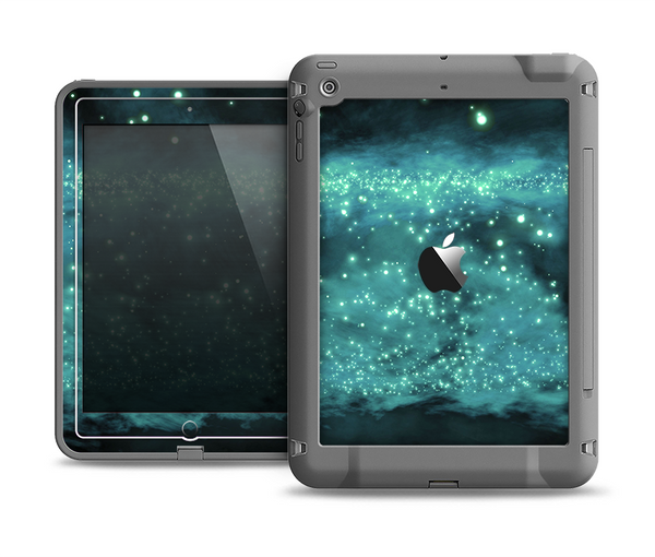 The Trendy Green Space Surface Apple iPad Air LifeProof Fre Case Skin Set