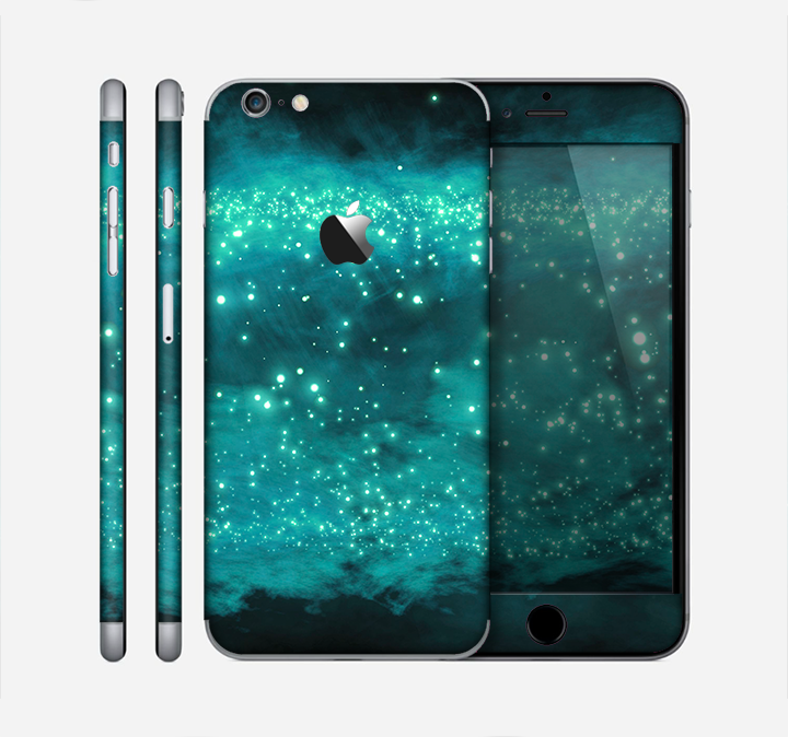 The Trendy Green Space Surface Skin for the Apple iPhone 6 Plus