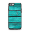 The Trendy Green Washed Wood Planks Apple iPhone 6 Otterbox Symmetry Case Skin Set