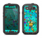 The Trendy Green with Splattered Paint Droplets Samsung Galaxy S3 LifeProof Fre Case Skin Set