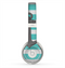 The Trendy Grunge Green Striped With Anchor Skin for the Beats by Dre Solo 2 Headphones