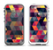 The Triangular Abstract Vibrant Colored Pattern Apple iPhone 5-5s LifeProof Fre Case Skin Set