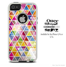 The Triangular Shaped Abstract Skin For The iPhone 4-4s or 5-5s Otterbox Commuter Case