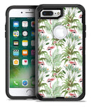 The Tropical Flamingo Jungle Scene - iPhone 7 Plus/8 Plus OtterBox Case & Skin Kits