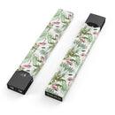 The Tropical Flamingo Jungle Scene - Premium Decal Protective Skin-Wrap Sticker compatible with the Juul Labs vaping device