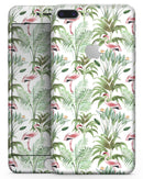 The Tropical Flamingo Jungle Scene - Skin-kit for the iPhone 8 or 8 Plus