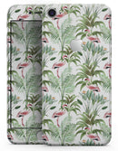The Tropical Flamingo Jungle Scene - Skin-kit for the iPhone 8 or 8 Plus