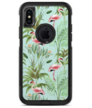 The Tropical Flamingo Scene  2 - iPhone X OtterBox Case & Skin Kits