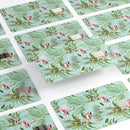 The Tropical Flamingo Scene  - Premium Protective Decal Skin-Kit for the Apple Credit Card