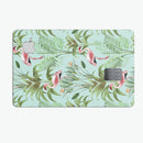 The Tropical Flamingo Scene  - Premium Protective Decal Skin-Kit for the Apple Credit Card