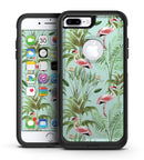 The Tropical Flamingo Scene  - iPhone 7 or 7 Plus Commuter Case Skin Kit