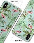 The Tropical Flamingo Scene  - iPhone X Clipit Case