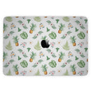 MacBook Pro with Touch Bar Skin Kit - The_Tropical_Pineapple_and_Floral_Pattern-MacBook_13_Touch_V3.jpg?